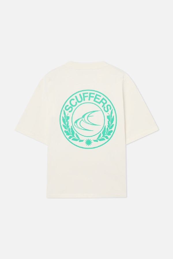 Scuffers CLG T-Shirts Ecru | ZSVLINH-95