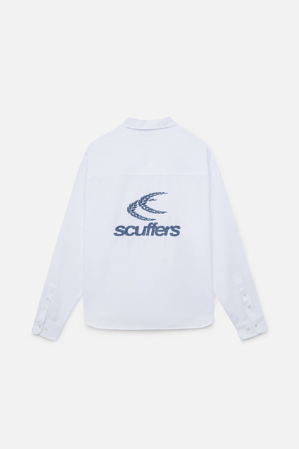 Scuffers Chester Shirts White | SAMVTWG-19