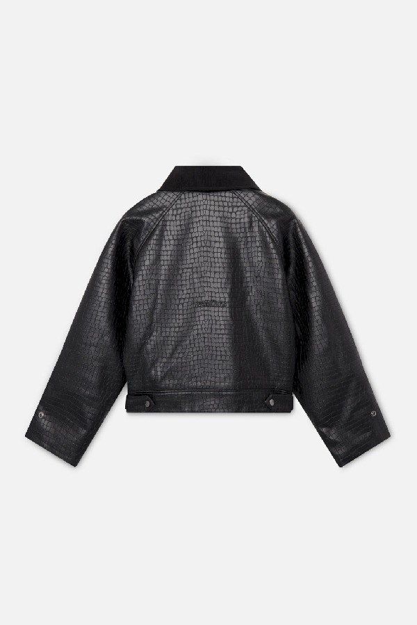 Scuffers Croc Jacket Black | MTWPQXJ-95