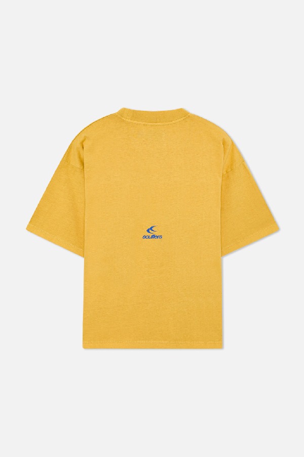 Scuffers England T-Shirts Yellow | IZTJAWY-86