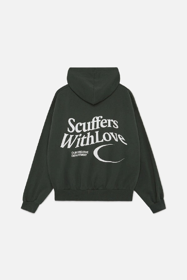 Scuffers Excess of Future Hoodies Light Green | AGDQWUM-06