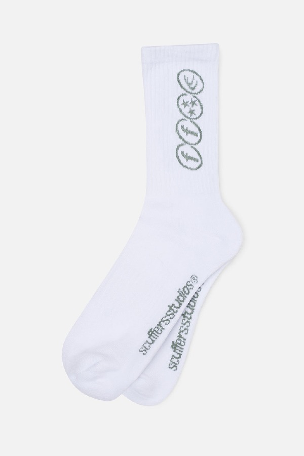 Scuffers FF4 Socks Ecru | CGNDKOA-58