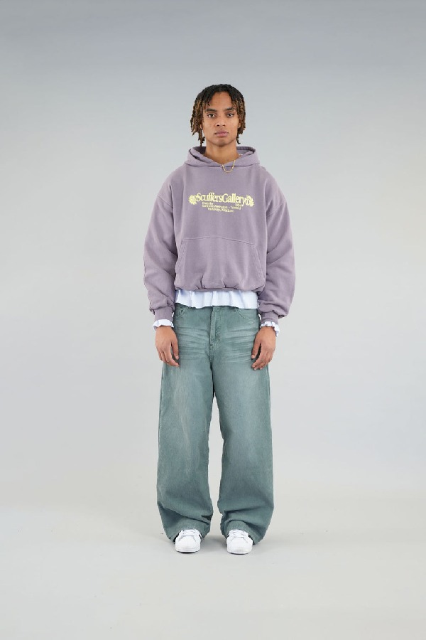 Scuffers Gallery Hoodies Purple | MSOXLVI-61