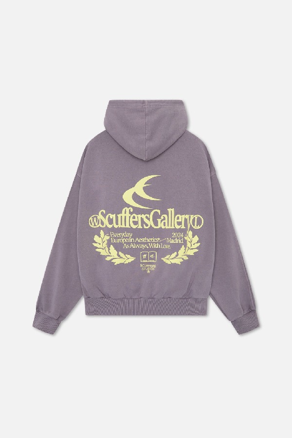 Scuffers Gallery Hoodies Purple | MSOXLVI-61