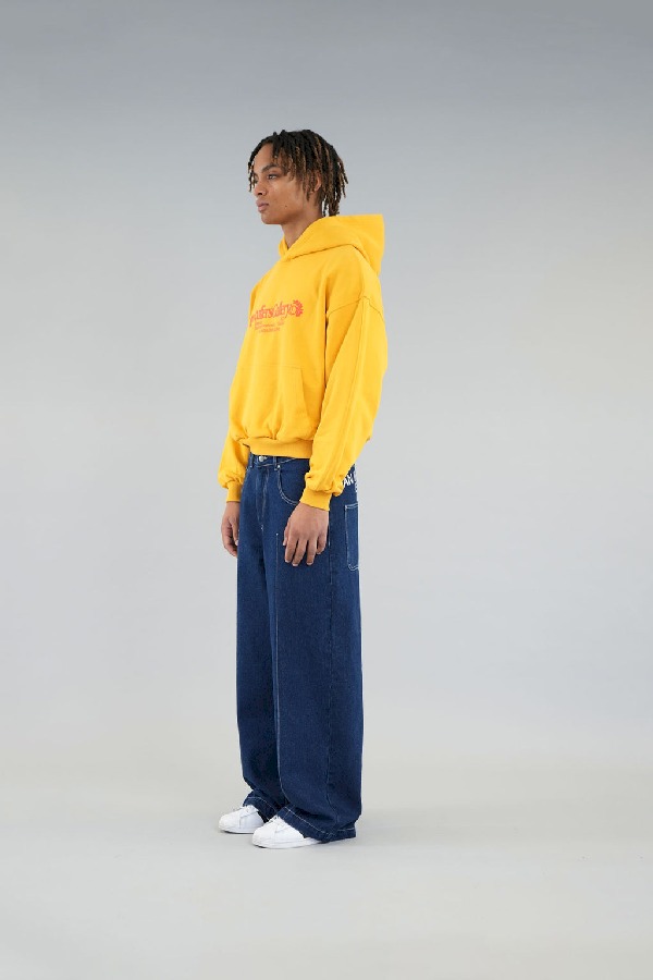 Scuffers Gallery Hoodies Yellow | WEQFDNM-32