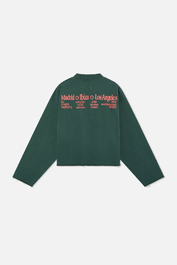 Scuffers Gallery Sweatshirts Green | LZTGSKY-60