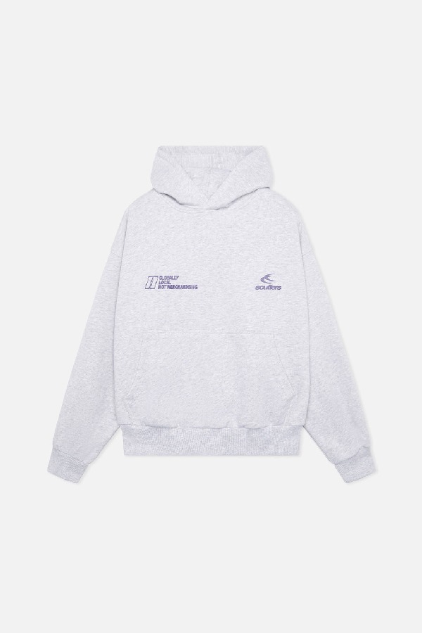 Scuffers Globally Hoodies Grey | IKLSRNF-69