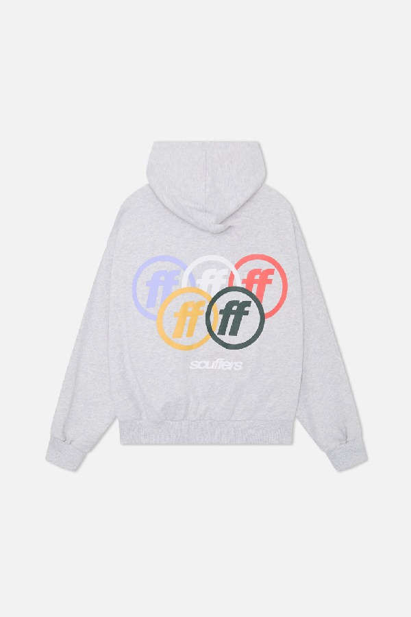 Scuffers Glory Hoodies Grey | ZGKXAER-76