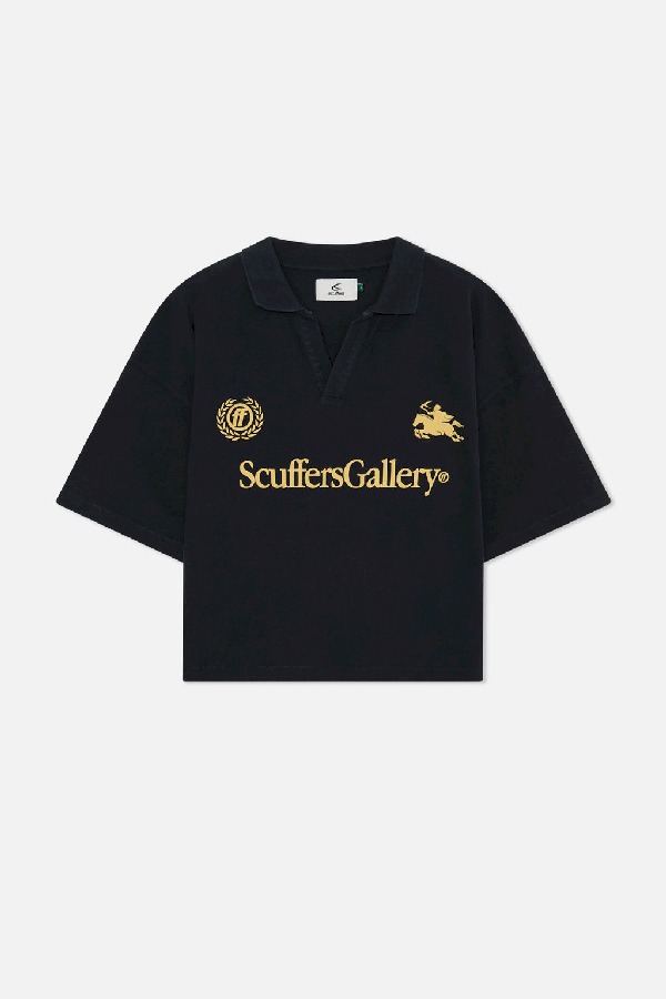 Scuffers Glory Polo Black | QAEMYDG-92