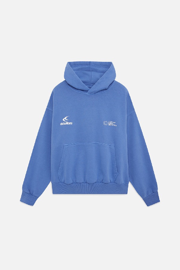 Scuffers Hoodie Hoodies Royal Blue | WHUJGNO-80