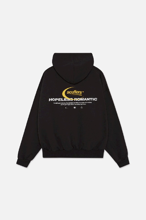 Scuffers Hopeless Romantic Hoodies Black | ZGBTOIV-57