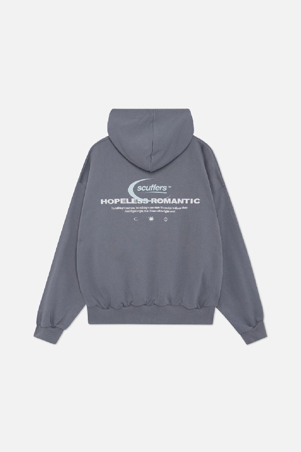 Scuffers Hopeless Romantic Hoodies Blue | FNELMAV-91