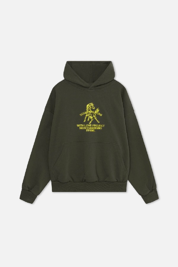 Scuffers Horse Hoodies Green | HWZSBGK-79