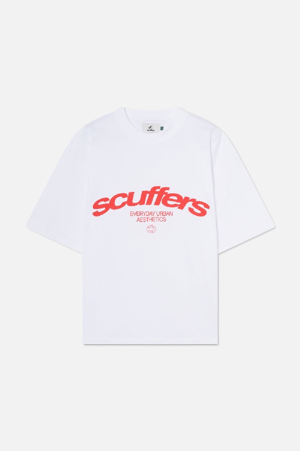 Scuffers Icon T-Shirts White | NORTYJQ-41