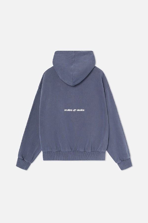 Scuffers Iconic Hoodies Blue | UYACQSB-79