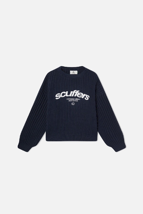 Scuffers Iconic Jersey Blue | OPQGYTJ-16