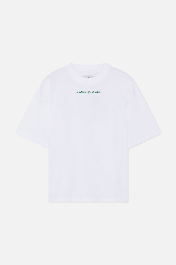 Scuffers Iconic T-Shirts White | WGADBYJ-75