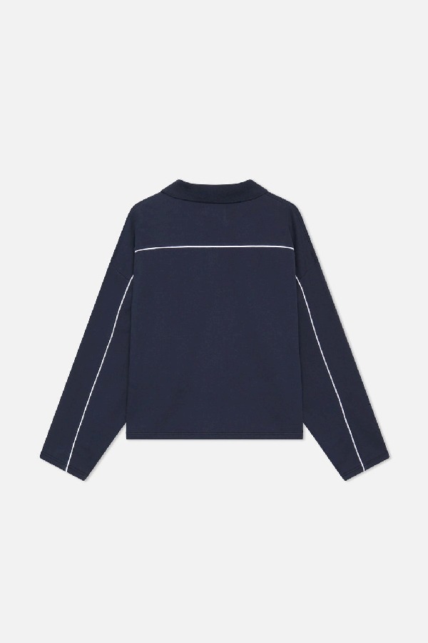 Scuffers Italic Polo Navy | MCIQESG-05