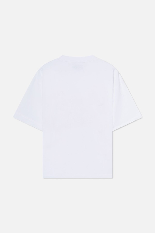 Scuffers Italic T-Shirts White | GCEKQSM-39