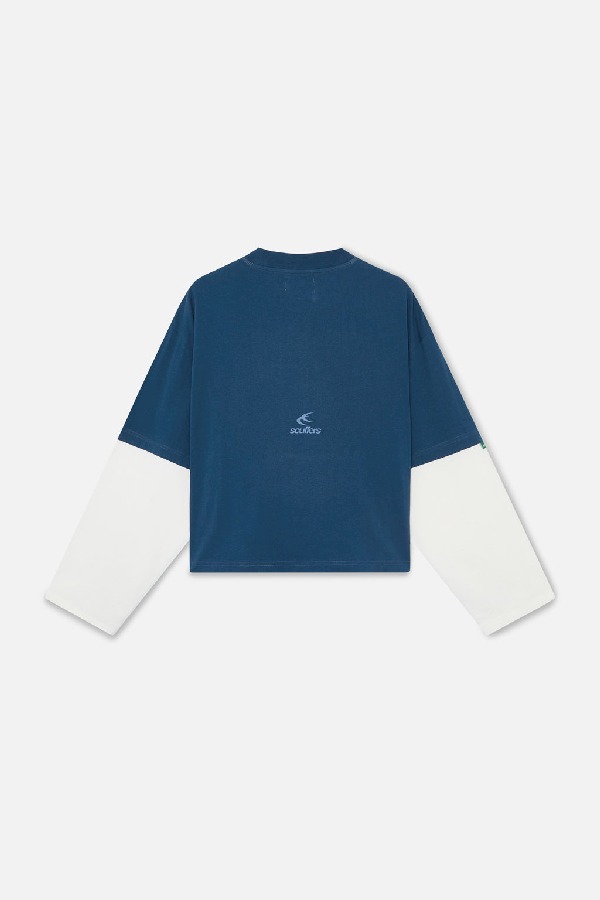 Scuffers Kurtis Longsleeve Long sleeve Navy | DWSATJR-80