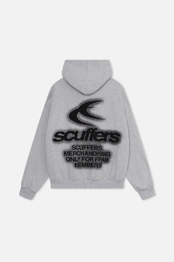 Scuffers Merchan Hoodies Light Grey | DGXMSQZ-07