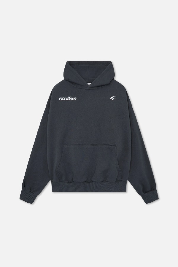 Scuffers Motor Studios Hoodies Black | WEKBTDJ-97