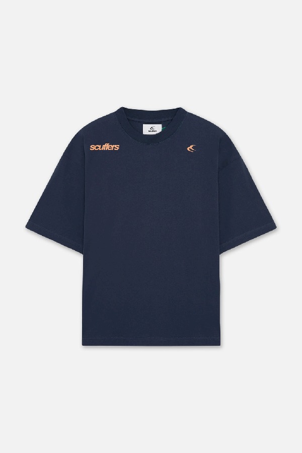 Scuffers Motor Studios T-Shirts navy blue | NWAIVCE-51