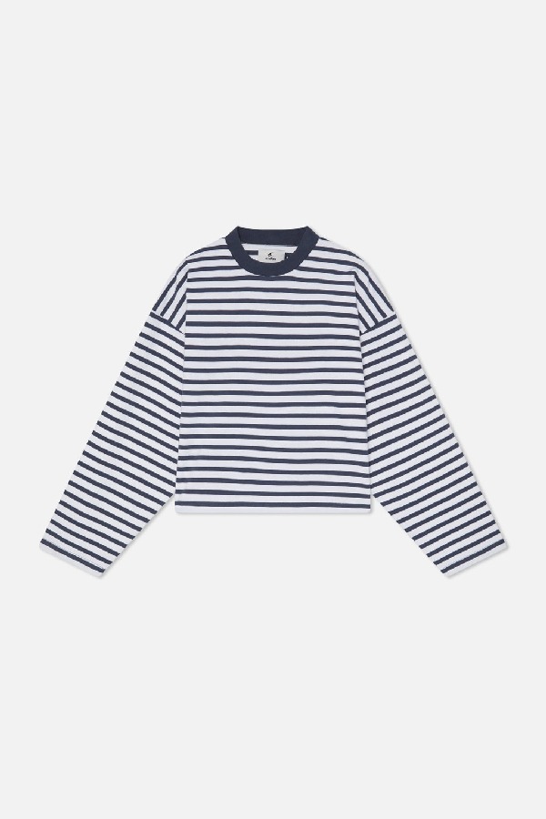 Scuffers NIY Longsleeve Long sleeve white and blue | OZRUKSD-39