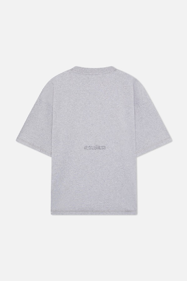 Scuffers NIY T-Shirt T-Shirts Light Grey | IRCMTZG-93