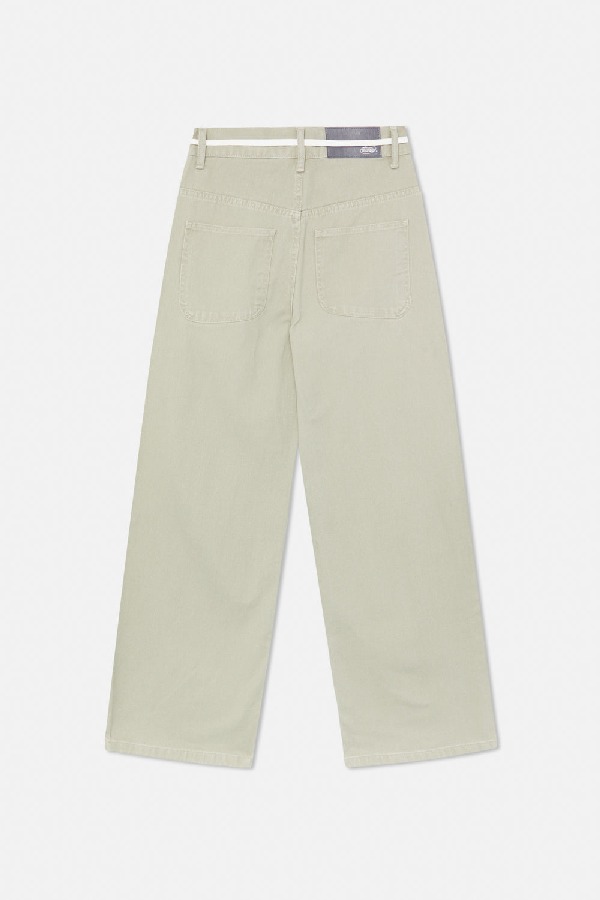 Scuffers Oversized Green Jeans Pants | THWNQXC-04