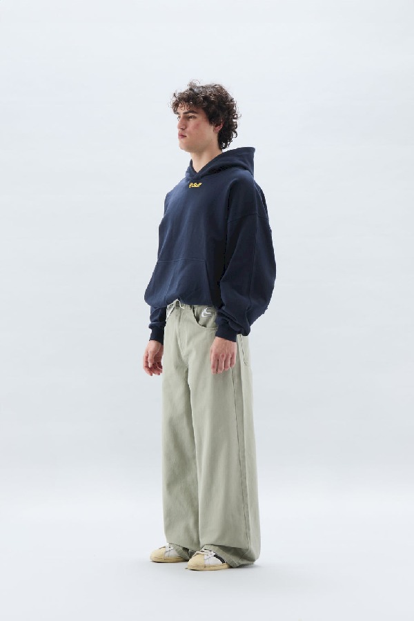 Scuffers Oversized Green Jeans Pants | THWNQXC-04