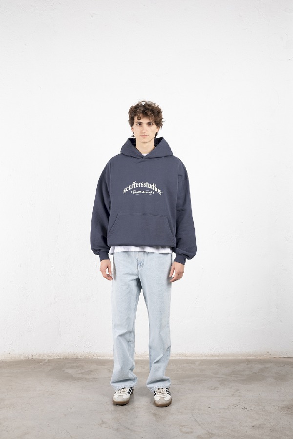 Scuffers POS Scuffersstudios Hoodies Navy | PMANOED-41