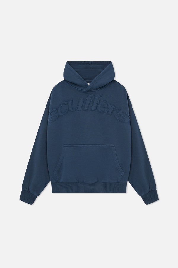 Scuffers Raw Hoodies Blue | LFXZBCT-82