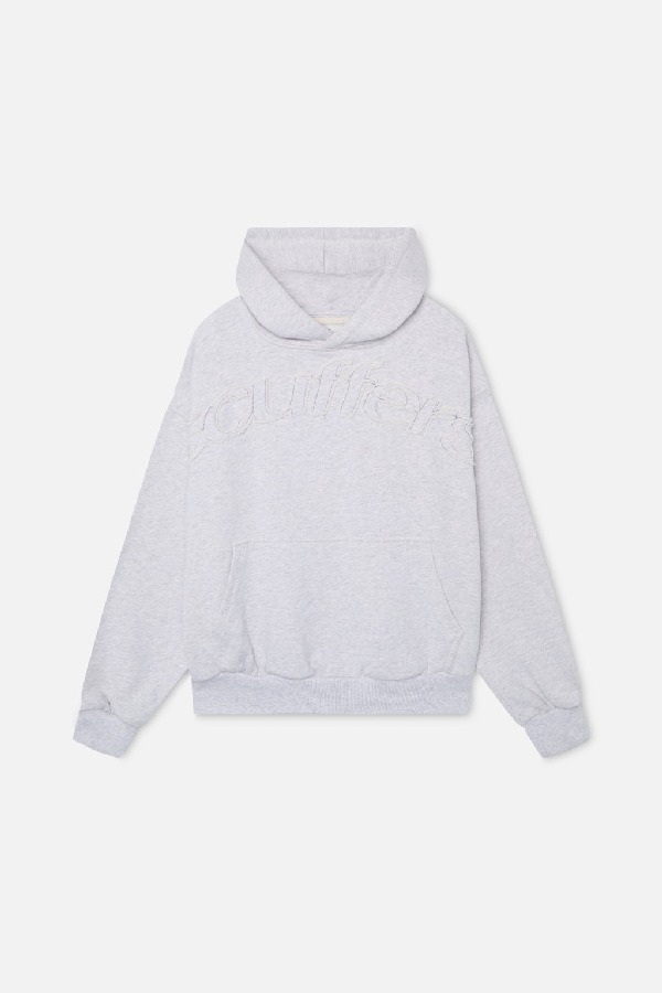 Scuffers Raw Hoodies Light Grey | DNVQMEO-79