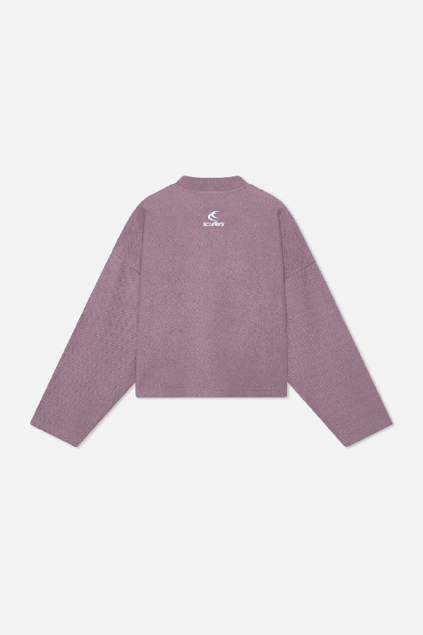 Scuffers Romeo Sweatshirts Light Burgundy | FNLWIPB-86