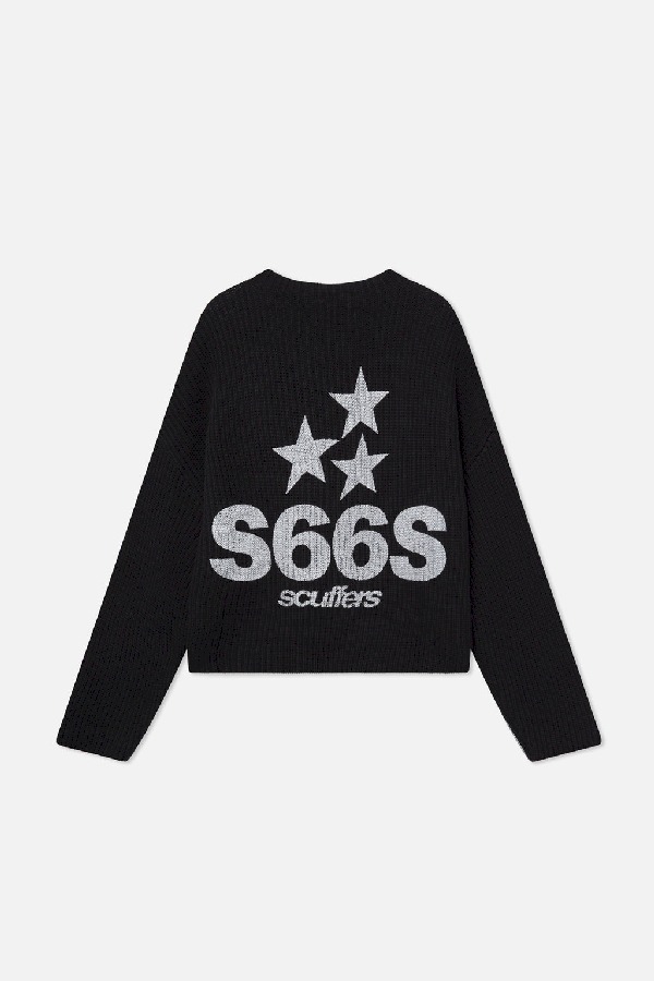 Scuffers S66S Jersey Black | KLVUOIY-81