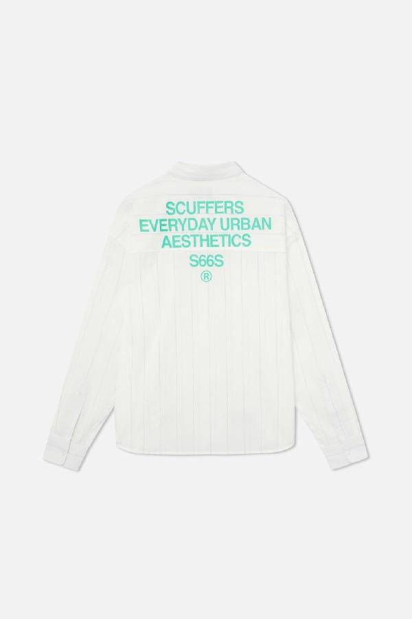 Scuffers S66S Shirts White | FMZWNLT-37