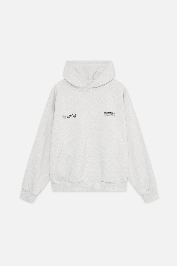 Scuffers SSS Hoodies Light Grey | ZVYRTSE-08