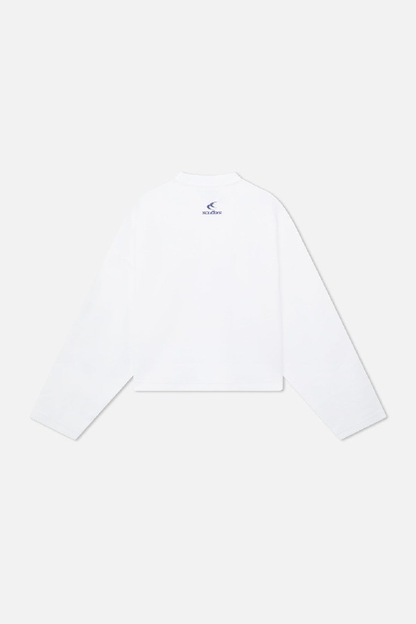 Scuffers SSS League Sweatshirts Ecru | MCLUOET-09