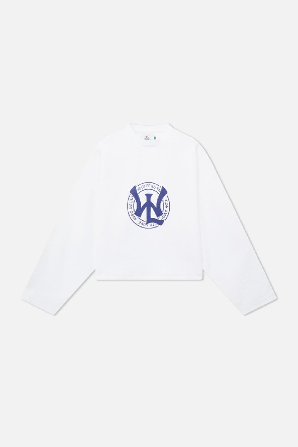 Scuffers SSS League Sweatshirts Ecru | MCLUOET-09