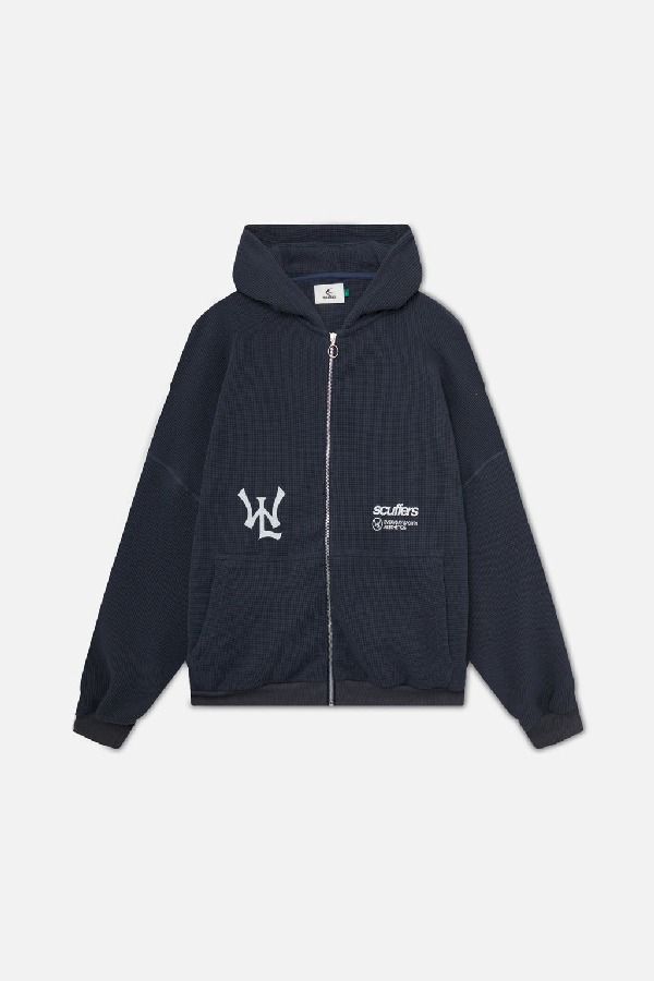 Scuffers SSS Lover Zipped Hoodies Navy | ESBKMYZ-72