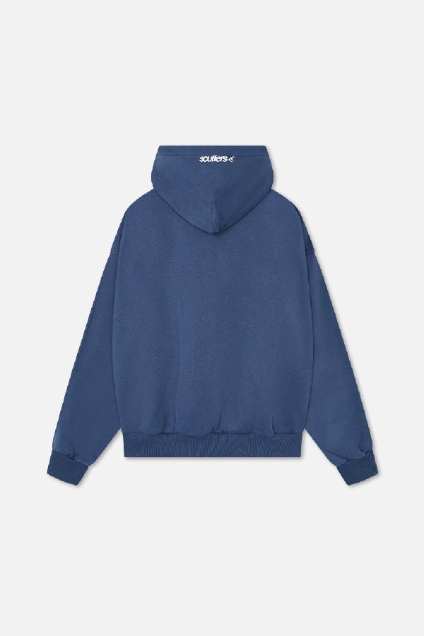 Scuffers Safari Hoodies Blue | LWTDCJB-89