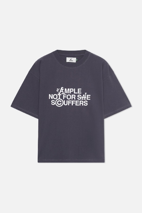 Scuffers Sample T-Shirt T-Shirts Navy | PNCIHEX-37