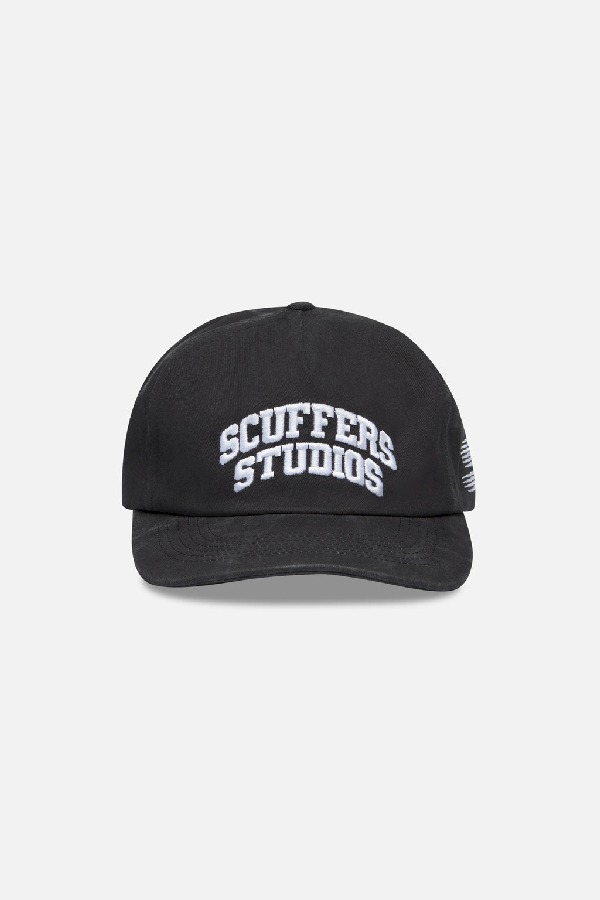 Scuffers Semi Cap Cap Black | DXRKYIU-95