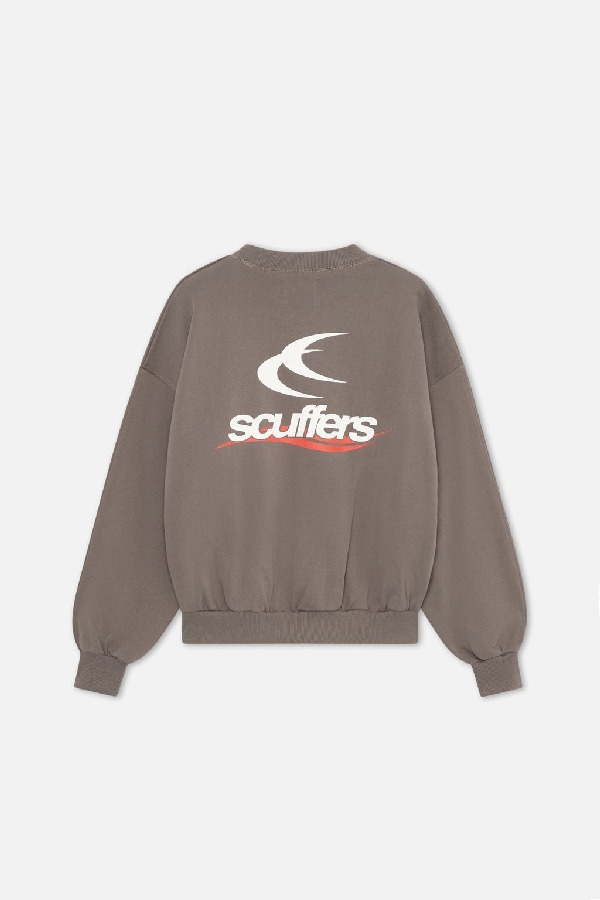 Scuffers Sign Crewneck Grey | FAVXIDJ-62