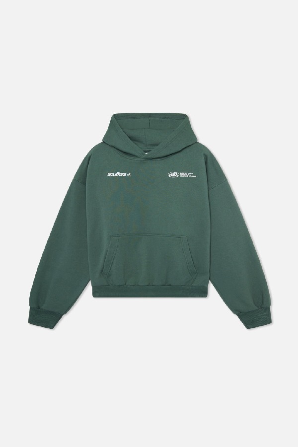 Scuffers Sign Hoodies Green | IWKMSCU-60