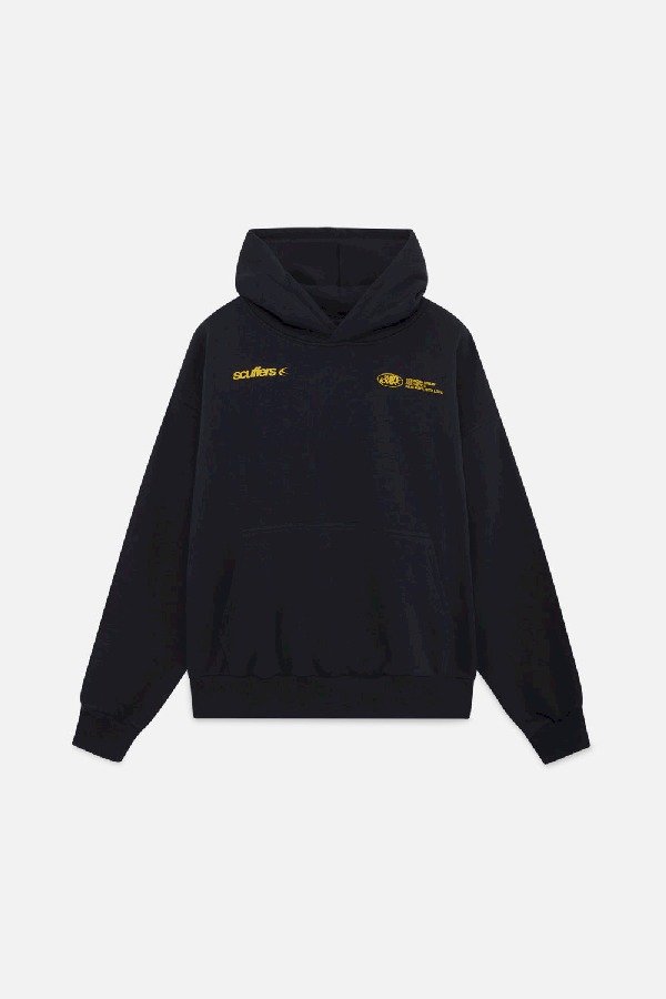 Scuffers Sign Hoodies navy blue | UGVDLHR-43