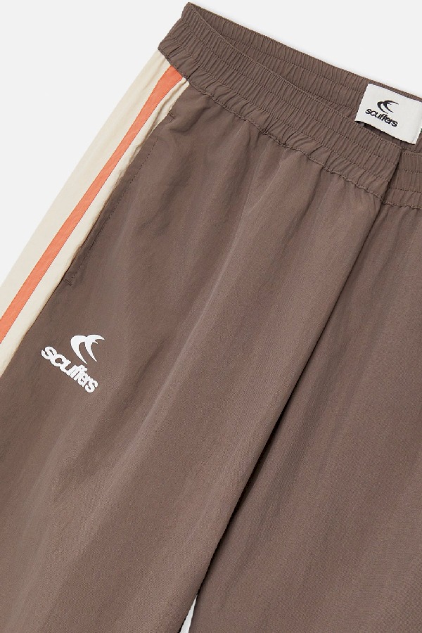 Scuffers Sports Tech Pants Brown | QJFTBPO-52