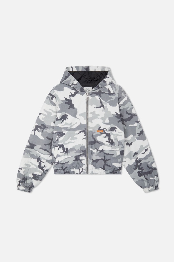 Scuffers Stained Work Jacket Outerwear Camouflage | RBZTPGU-78