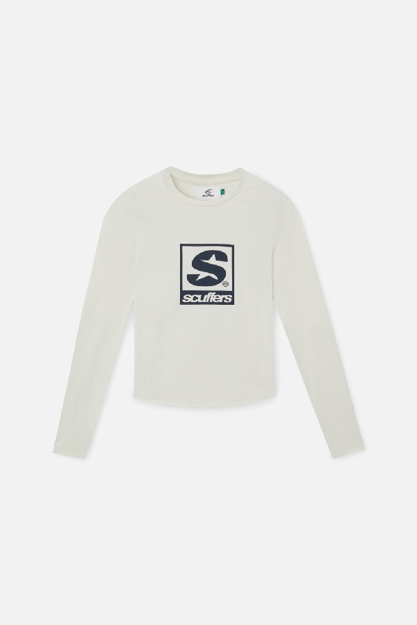 Scuffers Starnova Longsleeve Long sleeve Sand | JKYVNCX-31